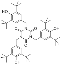 Structure of Tris(3,5-di-tert-butyl-4-hydroxybenzyl) isocyanurate