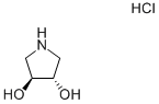 Structure of (3S,4S)-Pyrrolidine-3,4-diol hydrochloride