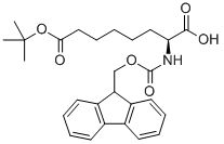 (S)-2-FMOC-氨基辛二酸 8-叔丁酯结构式