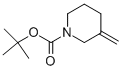Structure of N-BOC-3-METHYLENE-PIPERIDINE
