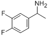 1-(3,4-二氟苯基)乙胺结构式