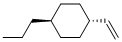 Structure of TRANS-1-PROPYL-4-VINYL-CYCLOHEXANE