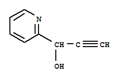 2-Pyridinemethanol, a-ethynyl-结构式
