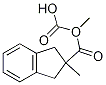 2,2-DiMethyl 1,3-dihydroindene-2,2-dicarboxylate结构式