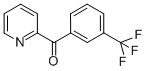 Structure of 2-(3-TRIFLUOROMETHYLBENZOYL)PYRIDINE