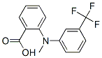 Benzoic  acid,  2-[methyl[3-(trifluoromethyl)phenyl]amino]-结构式