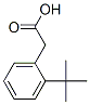 (2-tert-butylphenyl)acetic acid结构式