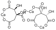 Structure of (-)-HYDROXYCITRIC ACID CALCIUM SALT