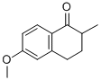 6-METHOXY-2-METHYL-1-TETRALONE结构式
