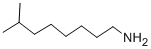 Structure of Isononylamine