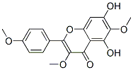 Structure of santin