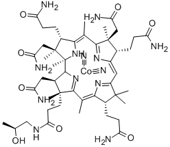 Structure of COBINAMIDE DICYANIDE
