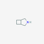 Structure of 3-azabicyclo[3.2.0]heptane