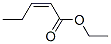 Structure of (Z)-2-Pentenoic acid ethyl ester