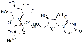 Structure of Uridine-5-diphosphoglucose disodium salt