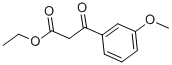 Structure of 3-(3-METHOXY-PHENYL)-3-OXO-PROPIONIC ACID ETHYL ESTER