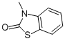 Structure of 3-METHYL-2(3H)-BENZOTHIAZOLONE