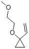 Structure of 1-(2-METHOXYETHOXY)-1-VINYLCYCLOPROPANE