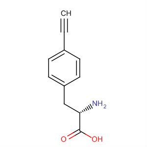 Structure of L-Phenylalanine, 4-ethynyl-