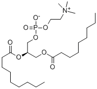 Structure of L-ALPHA-PHOSPHATIDYLCHOLINE, DINONANOYL