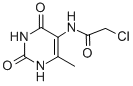 Structure of 5-CHLOROACETAMIDO-6-METHYLURACIL