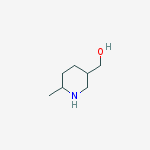 Structure of (6-methylpiperidin-3-yl)methanol