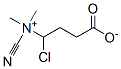 Structure of D(+)-CARNITINENITRILE CHLORIDE