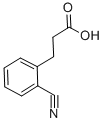 3-(2-CYANOPHENYL)PROPANOIC ACID结构式