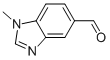 Structure of 1H-Benzimidazole-5-carboxaldehyde,1-methyl-