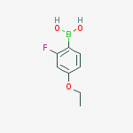 Structure of 2-Fluoro-4-ethoxyphenylboronic acid