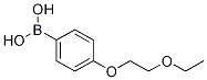 4-(2-乙氧基乙氧基)苯基硼酸结构式