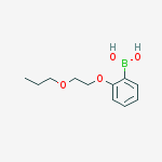 Structure of 2-(2-Propoxyethoxy)phenylboronic acid