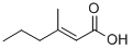 Structure of TRANS-3-METHYL-2-HEXENOIC ACID