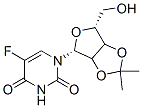 5-fluoro-1-[(2R,4R)-4-(hydroxymethyl)-7,7-dimethyl-3,6,8-trioxabicyclo[3.3.0]oct-2-yl]pyrimidine-2,4-dione结构式