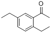 Structure of 2-5-diethylacetophenone