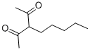 Structure of 3-N-PENTYL-2,4-PENTANEDIONE
