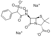 Structure of Sulbenicillin sodium