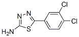 2-Amino-5-[3,4-dichlorophenyl]-1,3,4-thiadiazole结构式
