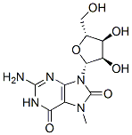 Structure of 7-methyl-8-oxoguanosine