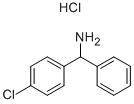 1-(4-氯苯基)-1-苯基甲胺结构式