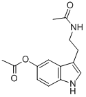 Structure of N-ACETYL-5-ACETOXYTRYPTAMINE