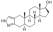 Structure of 17b-Hydroxy-5a-androstano[3,2-c]pyrazole