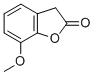2(3H)-Benzofuranone,  7-methoxy-结构式