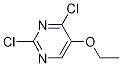 Structure of Pyrimidine, 2,4-dichloro-5-ethoxy-
