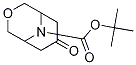 Structure of 9-BOC-3-OXA-9-AZABICYCLO[3.3.1]NONAN-7-ONE