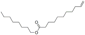 10-Undecenoic acid octyl ester结构式