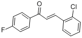Structure of 2-CHLORO-4-FLUOROCHALCONE
