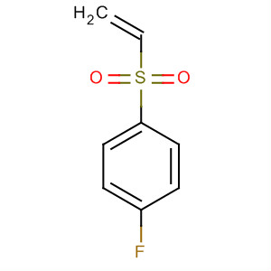 Benzene, 1-(ethenylsulfonyl)-4-fluoro-结构式