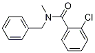 Structure of N-Benzyl-N-Methyl-2-chlorobenzaMide, 97%