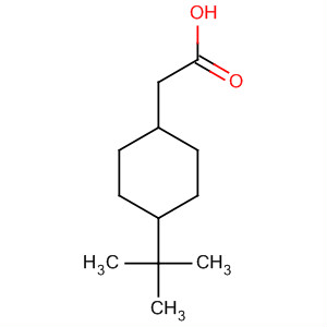 反式-4-叔丁基环己基乙酸结构式